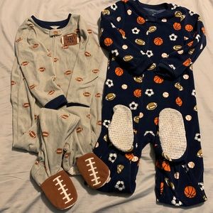 Carter’s footies pajamas 5t